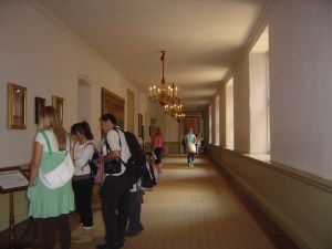 The Haunted Corridor, where Catherine Howard - another of Henry's wives, that man got around - is said to still lurk