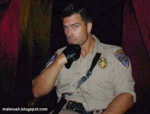 I believe the order was for...strapping?  (Editor's Note: none of our officers even remotely resemble this guy)