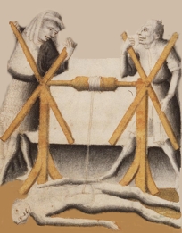 Pulling-out intestines