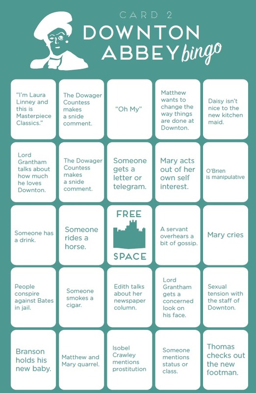 DowntonBingo