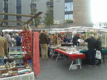 Snapshot of Bermondsey Market this morning. 
