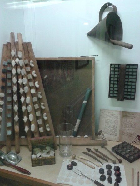 Tools of the chocolatier trade.