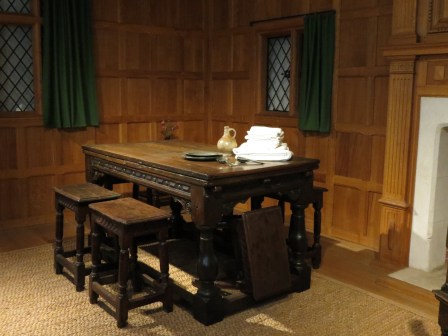 A 17th century dining and main family area.