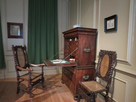 Early 18th century writing desk. 